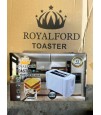 Royalford 2-Slot Toaster. 1800units. EXW New York
